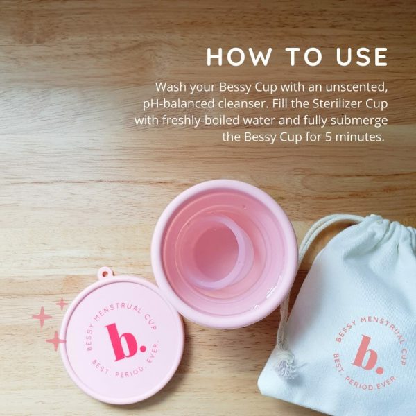 Bessy Cup Collapsible Sterilizer Cup